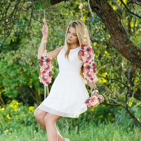 100 قطعة من الزهور المزيفة للحرف اليدوية، رؤوس الزهور الصناعية، زهور صناعية صغيرة من الحرير الاصطناعي، رؤوس زهر البرقوق، زهور من القماش، إكليل متنوع من أجل ديكور المنزل والعطلات وحفلات الزفاف in Saudi Arabia