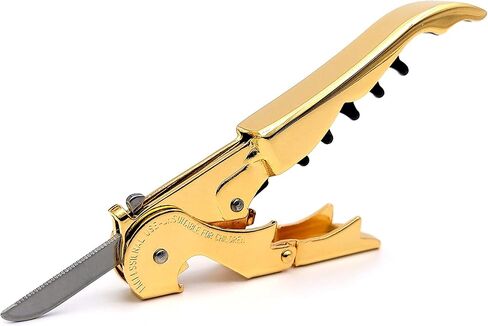 Pulltap's Genuine Slider 900 Corkscrew Wine Key Bottle Opener (Oro - Gold 24K Full Gold) in Saudi Arabia