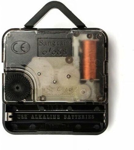 1 مجموعة الذهب الصمت حركة ساعة الكوارتز الصامتة آلية الساعة الصامتة رمح قصير استبدال أطقم الساعة أجزاء آلية حركات ساعة الحائط مع 3 أيدي لا بطارية ، أجهزة الساعة ، حركات الساعة in Kuwait