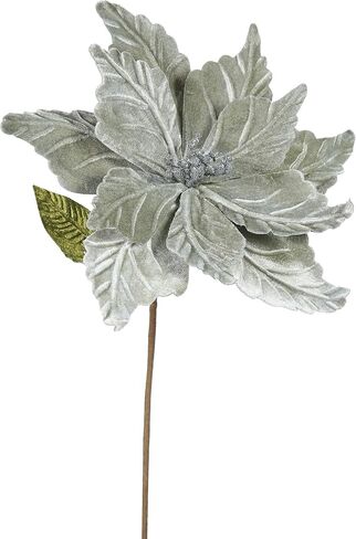 Vickerman 22" Mauve Poinsettia Artificial Christmas Flower, 6 per Bag in Saudi Arabia