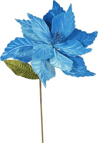 Vickerman 22" Mauve Poinsettia Artificial Christmas Flower, 6 per Bag in Saudi Arabia