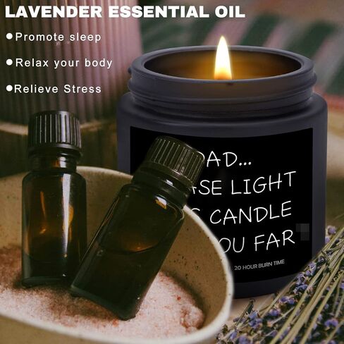 Being Your Favorite Child Funny Scented Candle, Best Mom & Dad Gifts, Unique Mother's Day Father's Day Gifts from Daughter Son Kids, Birthday Christmas Gift Ideas for Parents, Sandalwood Scented in Saudi Arabia