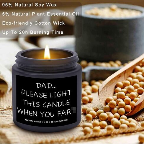 Being Your Favorite Child Funny Scented Candle, Best Mom & Dad Gifts, Unique Mother's Day Father's Day Gifts from Daughter Son Kids, Birthday Christmas Gift Ideas for Parents, Sandalwood Scented in Saudi Arabia