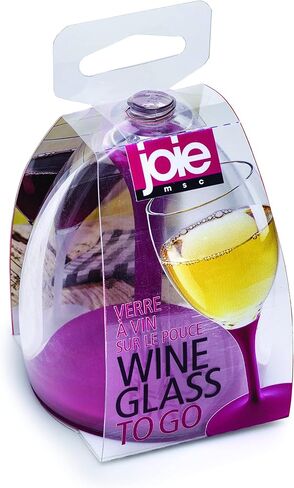 Joie Wine Glass To Go, Portable Wine Glass, Detachable Stem, BPA-free in Saudi Arabia