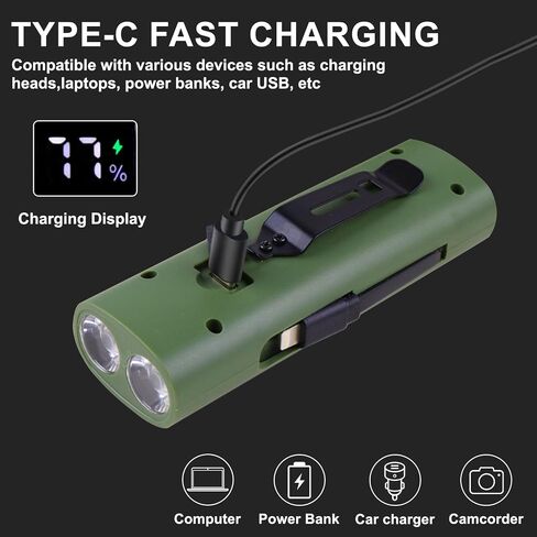 Bike Light, 500 Lumens Super Bright Bicycle Light, 6 Modes USB Rechargeable Bike Headlight, Waterproof Safety Bike Light for Road, Mountain, Night Riding in Saudi Arabia