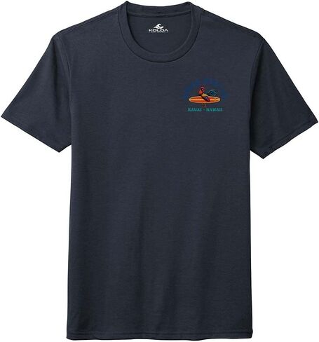 Koloa Surf Men's Cocky Surfer Logo Lightweight Tri-Blend Comfort T-Shirts XS-4XL in Kuwait