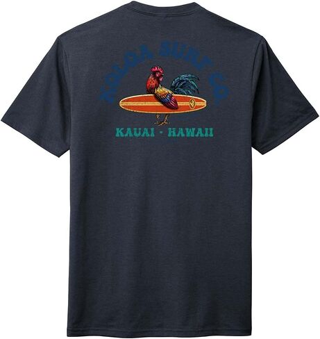 Koloa Surf Men's Cocky Surfer Logo Lightweight Tri-Blend Comfort T-Shirts XS-4XL in Kuwait