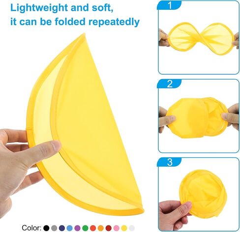 PATIKIL Foldable Flying Disc Colorful Pocket in Saudi Arabia