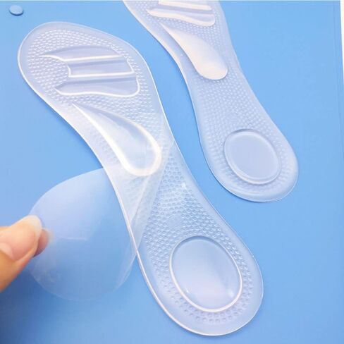 High Heel Insoles Inserts,3/4 Gel Cushion Pads Relief Pain Support Shoe Insole Flat Soles for Women (A) in Saudi Arabia