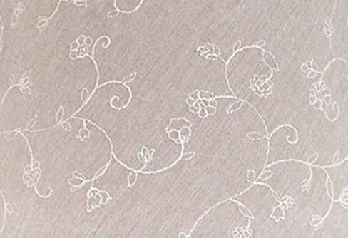 ألواح ستائر قطنية مبطنة من Candlewicking باللون الرمادي مقاس 86 بوصة من Raghu in Kuwait