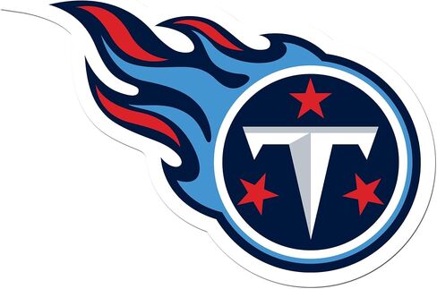 NFL Siskiyou Sports Fan Shop Tennessee Titans Auto Decal 8 inch sheet Team Color in Saudi Arabia