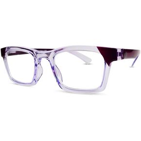 RS Eyeshop Aspheric Reading Glasses 1.50 RS1208 Lavander, Burnt Orange