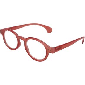 Calabria R217 Designer Vintage Reading Glasses +3.50 Pink Men Women Readers Stylish Classic Spring Hinge Eyeglass