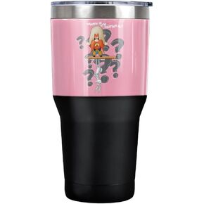 Looney Tunes Yosemite Sam Where The Critter Stainless Steel Tumbler 20 oz Coffee Travel Mug/Cup, Vacuum Insulated & Double Wall with Leakproof Sliding Lid | Great for Hot Drinks and Cold Beverages