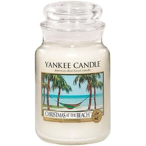 Yankee Candle Christmas at The Beach Large Jar Candle, Fresh Scent