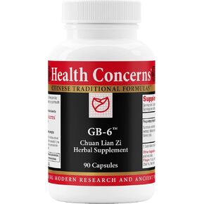 Health Concerns GB-6 - Gallbladder Support & Liver Health Supplement - 90 Capsules