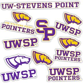 Desert Cactus University of Wisconsin Stevens Point Stickers UWSP Pointers Vinyl Decals Laptop Water Bottle Car Scrapbook 13.43x10.98 Sheet T2 (Type 2)