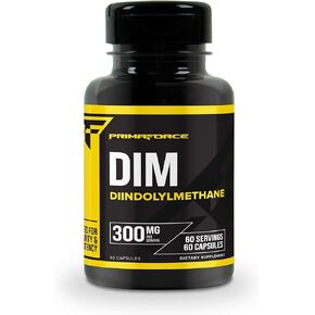 PrimaForce DIM Supplement (Diindolylmethane) 300mg, 60 Capsules