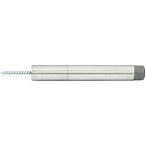 Deltana BDS450U14 Extension Baseboard Door Bumper; Solid Brass; Bright Nickel Finish