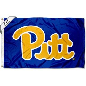College Flags & Banners Co. Pittsburgh Panthers Royal Blue Small 2x3 Foot Flag