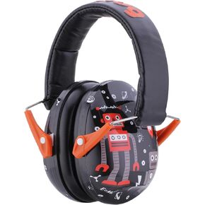 Snug Kids Ear Protection - Noise Cancelling Sound Proof Earmuffs/Headphones for Toddlers, Children & Adults (Robot)