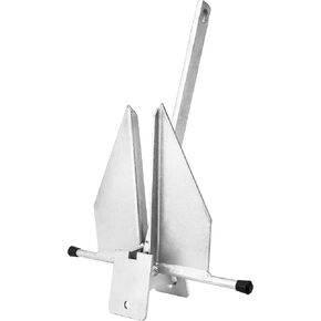 Young Marine Boat Anchor Fluke Anchor 8 LB 10 LB 13 lb for Different Size Boats Pontoon, Deck, Fishing, and Sail