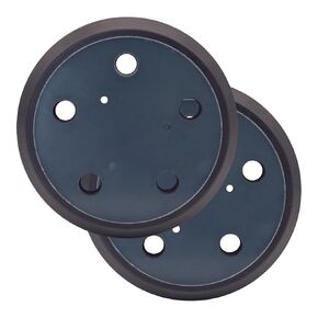 5 Inch 5 Holes Replacement Sander Pad, 5" Hook and Loop Orbital Sander Pads for Porter Cable 333/333VS Random Orbit Sanders,Hook and Loop Sanding Pad Parts for Porter Cable 13904/13909 (2 Pack)