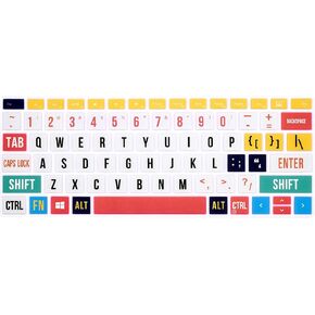 Silicone Keyboard Cover Skin for Microsoft Surface Laptop 3 13.5" and 15" 2019 Released/for Microsoft Surface Book 3 13.5" and 15",Keyboard Protector with Cute Print,US Layout Mint Green
