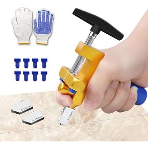 Manual Tile Cutter, 2 in 1 Glass Tile Cutter Hand Tool with Glass Breaking Pliers, Mirror Cutting Kit with 3 Tungsten Steel Blade for Home DIY Cutting Glass, Mirror, Ceramic Tile, Glazed Tiles