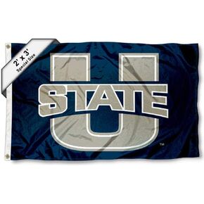 College Flags & Banners Co. Utah State Aggies 2x3 Foot Flag