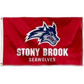 College Flags & Banners Co. Stony Brook Seawolves 3x5 Foot Flag