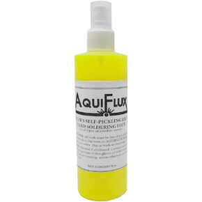 Aquiflux Self Pickling Flux 1/2 Pint for Precious Metals Gold Silver Jewelry and Hard Soldering (8 oz.)
