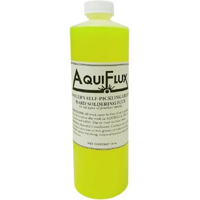 Aquiflux تدفق التخليل الذاتي 1/2 باينت للمعادن الثمينة والمجوهرات والذهب والفضة واللحام الصلب (8 أوقية.) in Kuwait