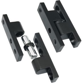 VDetachable Hinge ITROLLE 2PCS CL215 Barrel Style Detachable Hinges for Doors Windows Cupboards Shoe Closets, Gate Hinge