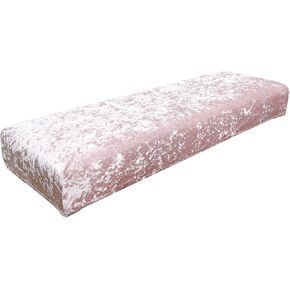Bench Cover,Bench Seat Furniture,Elastic Covers,Rectangle Sol Covers,Piano Bench Slipcover for Living Room, Bedroom, Pink