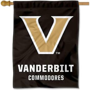 Vanderbilt Commodores Wordmark Double Sided House Banner Flag