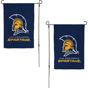 Desert Cactus University of North Carolina Greensboro Garden Flag UNCG Spartans Banner 100% Polyester (Design B)