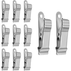 30 Pieces of Metal Mini Clip Spring Clip Crocodile Clip Tiny Clip Strong Suitable for Wire, Paper, Crafts, DIY Decoration Mini Clip