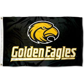Southern Miss Eagles Large Black 3x5 College Flag