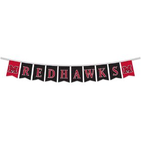 Miami Redhawks Banner String Pennant Flags