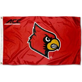 College Flags & Banners Co. Louisville Cardinals Acc Flag