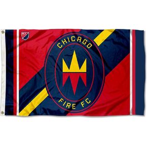 WinCraft Chicago Fire Grommet Banner Flag