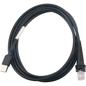 USB Barcode Scanner Cable for Honeywell 1900G 1200G 1400G Barcode Scanner (3m/9.84ft USB Port Coiled)
