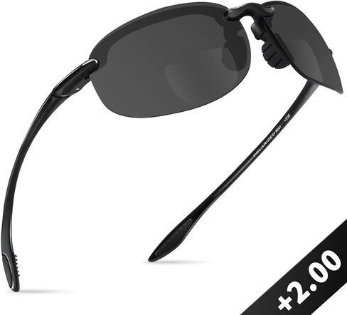 JULI Polarized Bifocal Reading Sunglasses for Men Women Reader Sports UV Protection 8001 in Saudi Arabia