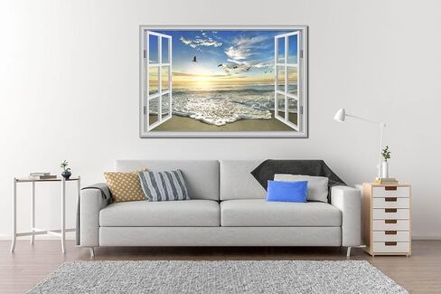 Sunflower Wall Decor Flower Wall Art Sunset Rustic Pictures Painting For Living Room Bedroom Decor Yellow 40"X20" in Saudi Arabia