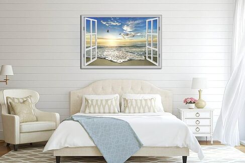 Sunflower Wall Decor Flower Wall Art Sunset Rustic Pictures Painting For Living Room Bedroom Decor Yellow 40"X20" in Saudi Arabia