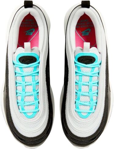 Nike Women's Air Max 97, Pure Platinum / Aurora Green-black-white, 6.5 in Saudi Arabia