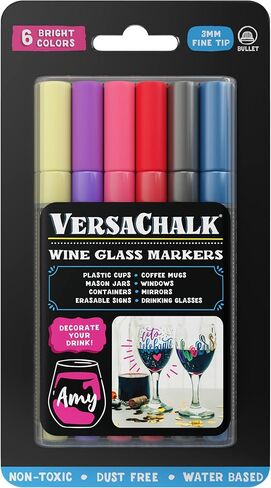 VersaChalk Washable Wine Glass Pens in Saudi Arabia