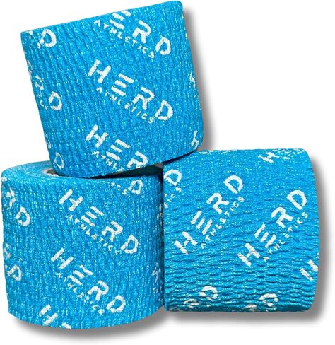 2" Premium 3 Pack Athletic Weightlifting Thumb Tape for Olympic Weight Lift, Cross Training & Lifting, Deadlift, Powerlifting, Protect Fingers Thumb Hand & Enhance Grip (Blue) in Saudi Arabia
