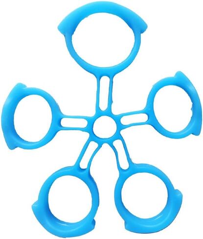 Hand Exerciser Ball and Finger Stretcher, Hand Grip Strengthener Trainer, Squeeze Balls, Wrist Pain Relief (Pink) in Kuwait